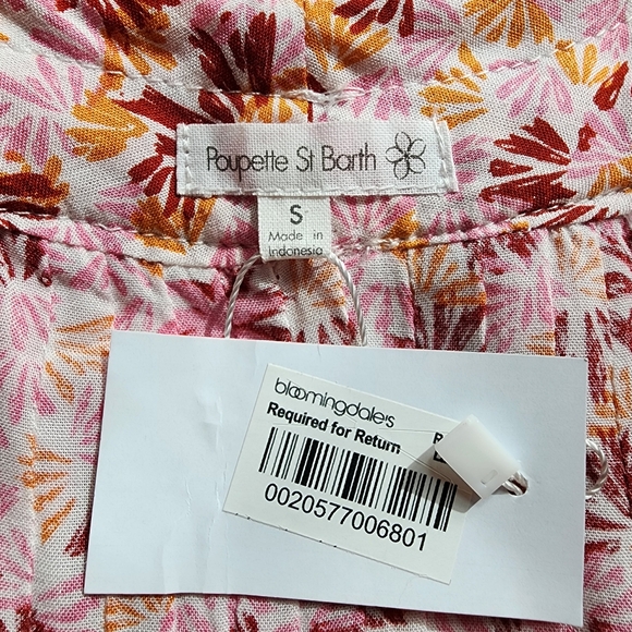 Poupette St Barth Minidress Cover-up Sz S NWT - Picture 9 of 14